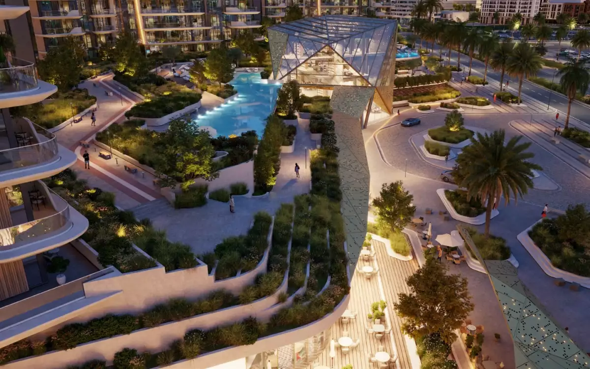 Portside Square Tower 3- Ellington-Portside-Square-Pavilion-and-retail-drop-off-area